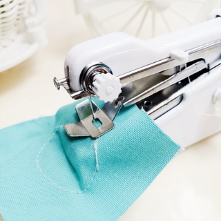 Mini Cordless Hand Held Single Stitch Fabric Sewing Machine Home Travel MkHomemall