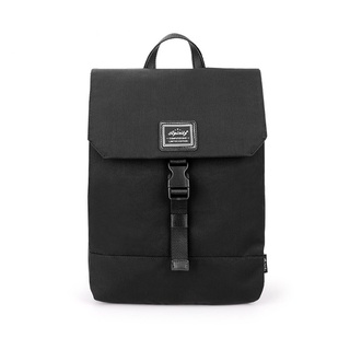 MINGKE Laptop Bag 13 14 15.6 inch Backpack Schoolbag for Women Waterproof Shockproof Lock Closure Lightweight Simplicity Fashion