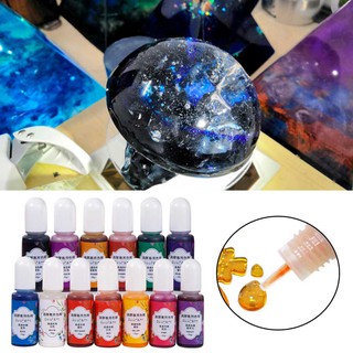 13 Colors Epoxy Resin Epoxy Resin Pigment Dye Resin For DIY Jewelry Making Crafts