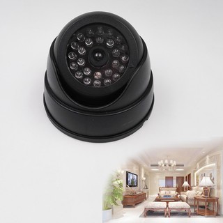 Dummy CCTV Fake Camera Simulation Conch Camera False Monitoring With Light Security Home (4)