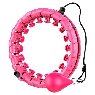 aqtten Weighted Smart Hula Hoop 2 in 1 Fitness Weight Loss Massage Hoola Hoops 24 Knots Detachable 3