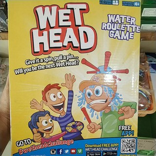 Wet head water roulette game Joke prank Hat Toy 9jYE