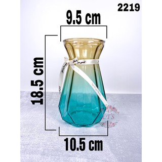 Elegant Minimalist Geometric Glass Vase 2218/2219 (5)
