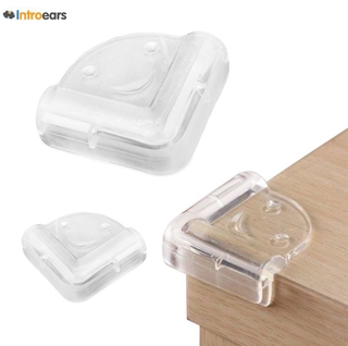 Baby Safety Table Corner Protector Transparent Furniture Corner Edge Guard Safety Protector Corner Protector Kids Baby Safety Edge Guard Baby Kid Baby Silicone Safety Protector Table Corner Protection from Children Anticollision Edge Corners Guards Cover