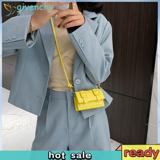 Mini Sling Bag Shoulder Bags for Women Handbags Candy Color Casual Purse Women Leather Crossbody Handbag (5)