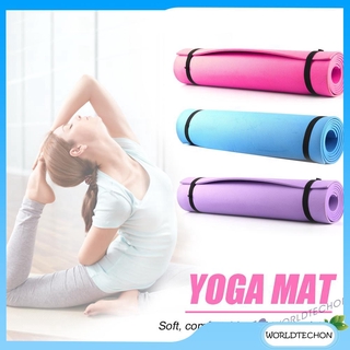 4mm/6mm Thick EVA Yoga Mat All Purpose Non-Slip Environmental Exercise Mat