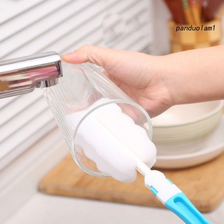 PANDU Easy Bottle Glass Cup Soft Sponge Cleaning Brush Kitchen Washing Scrubber Tool