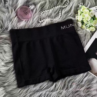COD☑️Munafie Seamless Cotton New Style Free Size Panty Cycling Underpants Boyleg For Women
