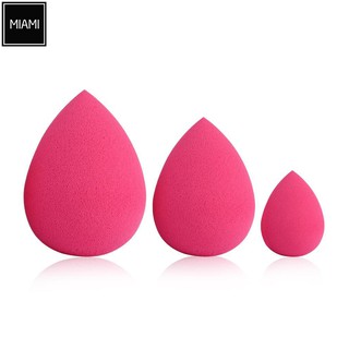 Miami Philippines Makeup Beauty Sponge Foundation Cosmetic Puff Smooth Face 3Pcs/Pack 16 By 12 Cm