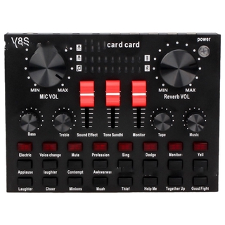 【Original Product】HOT-V8S Sound Card Live Broadcast Equipment Set Anchor Set Suitable for Instrument