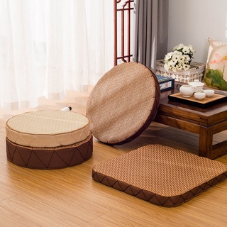 Cool Cushion Yoga Seat Floor Mat Summer Mats Cushions Futons Meditate Student Japanese Style Round Office High Density Eva Thickening Home Decor Rattan Chair Pad