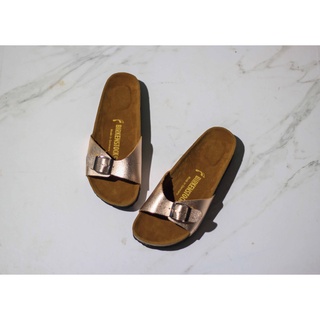 Birkenstock Sandals Premium Sandals Women Sandals Flip Flops Flat Slippers Slippers Home Slippers Madrid Rose Gold