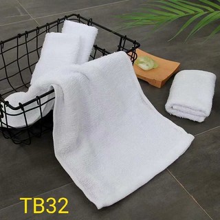 12Pieces Plain white face towel/Hand Towel