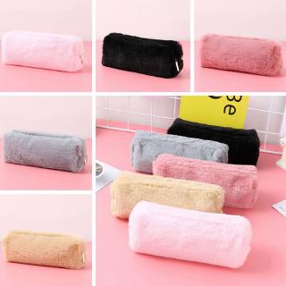 Pencil Case Plush Pencil Case Bag Cute Large Capacity School Supplies Stationery Gifts Pencilcase (6)