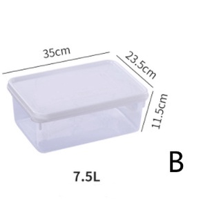 N503-Sealed fresh-keeping box, storage box, refrigerator fresh-keeping box, food storage box (8)