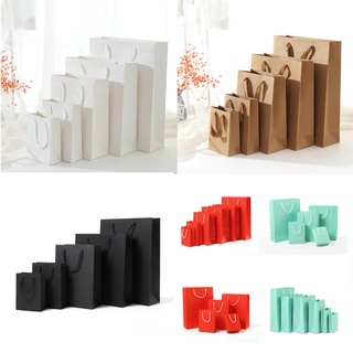 Package, tool1Pcs High Quality Vertical Version Simple Paper Gift Bag Festival Shopping Bags Multifu