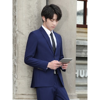 SuitSuit Men's Korean Slim Top Outer Groomsman Bridegroom Wedding Business Professional Formal Wear