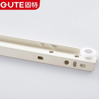 Gute section II guide rail drawer rail slide rail thickened computer table keyboard slide slot cloth (2)