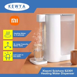 Xiaomi Scishare 3L Electric Smart Instant Heating Kettle Water Dispenser S2301 Child Lock System