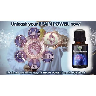 BRAIN POWER MEMORY ENHANCER "Brain Booster Oil"