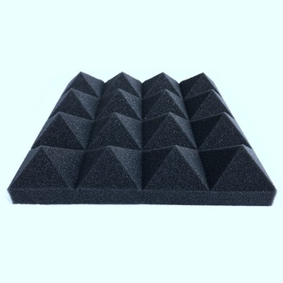 12 pcs -Soundproofing Foam Sound Absorption Pyramid Studio Treatment Wall Panels (1)