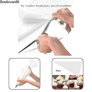 boulevard Portable Frosting Bag Transparent Pastry Icing Bag Anti-Burst for Cream Icing