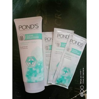 Super Sale!!! Ponds Clear Solutions Antibacterial + Clarity +oil control 100g for only