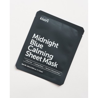 [On Hand] KLAIRS Midnight Blue Calming Sheet Mask