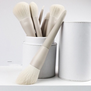 10 Gray And White Makeup Artist Makeup Brush Set Custom Eye Shadow Brush Loose Powder Makeup Makeup