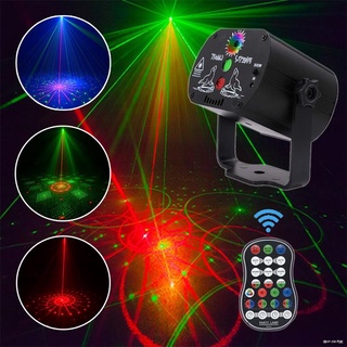Laser Light ✥✜60 Patterns LED Disco Light Christmas Laser Projector Party Light USB Rechargeable RGB