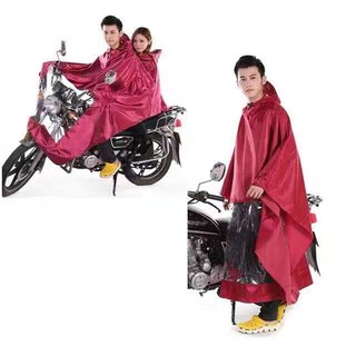 (ELLA SHOP) Dual Motorcycle Raincoat