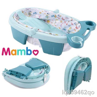 Spot goods ▽⊕₪Mambo foldable baby bath tub portable baby bather