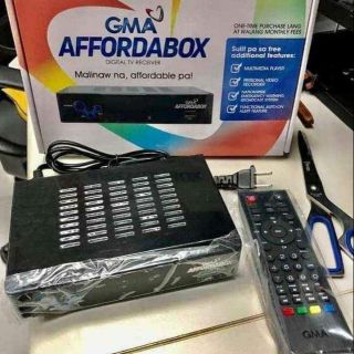 GMA AFFORDABOX DIGITAL CHANNEL TV