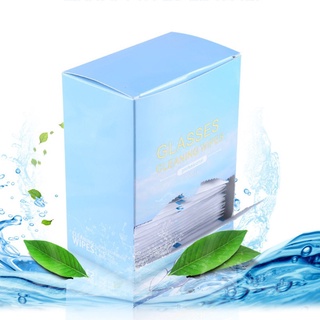 【Local Stock】☈❐shining 100Pcs Lens Cleaning Wipes Pre-Moistened Individually Wrapped Eyeglasses Clea