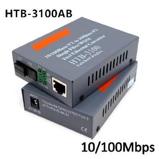 10/100Mbps HTB-3100A / B Converter Fiber Optical Single Mode