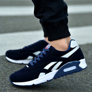 ﹊Spring Korean men s sports casual shoes running trendy board Forrest Gump summer breathable air cushion