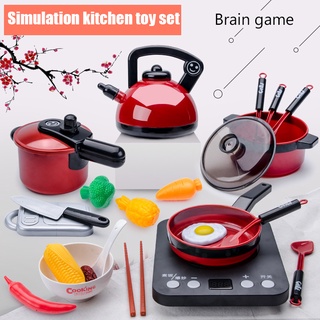 61 pcs Cooking Toys Cooking toy set Kids Play House Simulation kitchen Toys Set Plastic Kitchen (2)