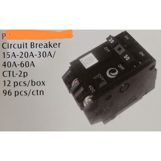 EOPPO Circuit Breaker CTL-2P ( 15A / 20A / 30A / 40A / 60A / 70A / 100A )