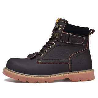 High Quality - Ready Stock CAT Martin Boots Tooling Boots Mountaineering Shoes High-Top