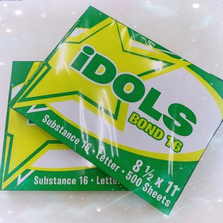 Idols Bond Paper Substance 16 Copy Paper Short And Long