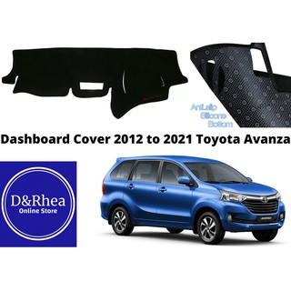 DASHBOARD COVER TOYOTA AVANZA 2012 to 2021, Insulated Dashboard Cover