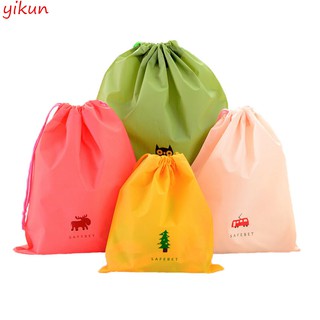 【COD】Colorful Travel Shoes Drawstring Bags Waterproof (1)