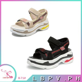B-71# lbpv.ph new korean fashion sandals/women's sandals / wedge sandalss/ Ladies Trifle Sandals