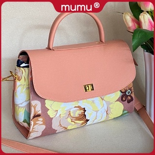 Mumu Selection #960 High Quality Elegant Printed Ladies Sling Bag With Handle Leather Shoulder Bags