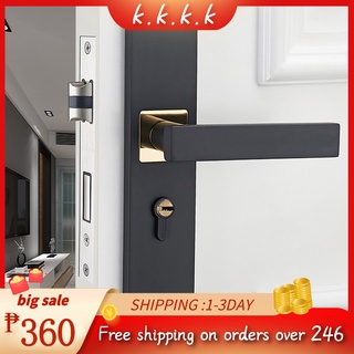 Door lock door knob double lock set main door eurpean style bedroom lock