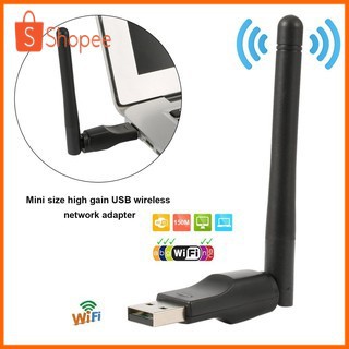 【⚡Best price】Mini Wireless USB WiFi 150M Network Card LAN Adapter Dongle for PC Laptop