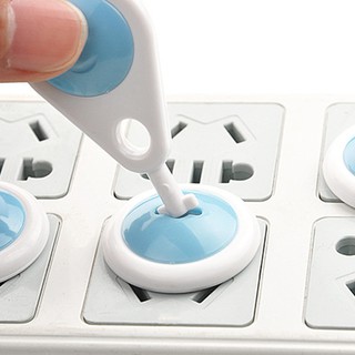 6Pcs Power Electric Outlet 2 Plug Baby Child Kids Safety