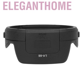 Eleganthome Camera Lens Hood Mount Black Plastic for Olympus Photographer