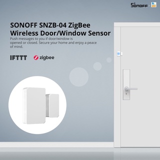 Ready Stock/♛SONOFF SNZB-04 ZigBee Wireless Door/Window Sensor Alarm Door and Window Magnetic Alarm