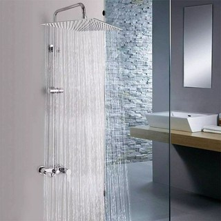 rain shower set stainless shower head Bathroom Home Shower 304 bathroom shower set (2)